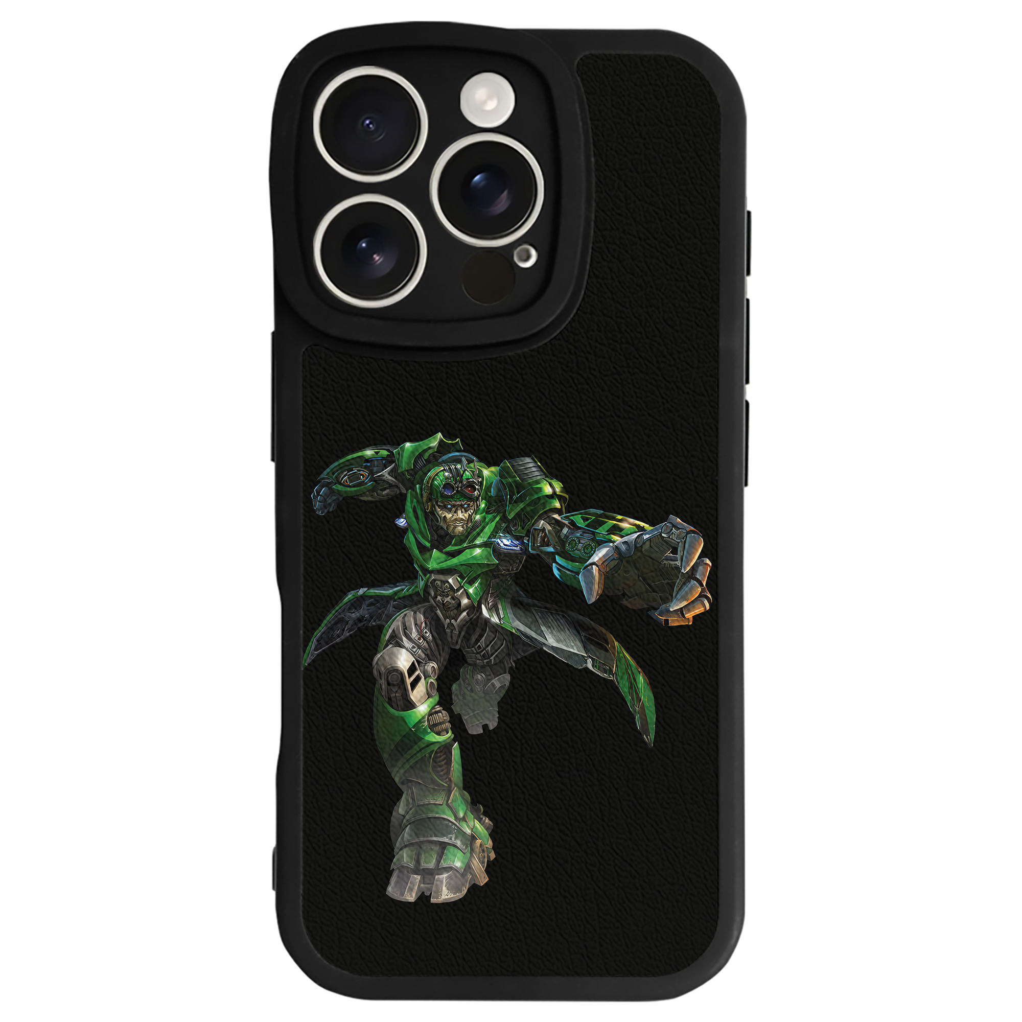 （画像用） Transformers トランスフォーマー 【iPhone 16シリーズ対応】シリコンスマホケース（レザー調） 材質：シリコン